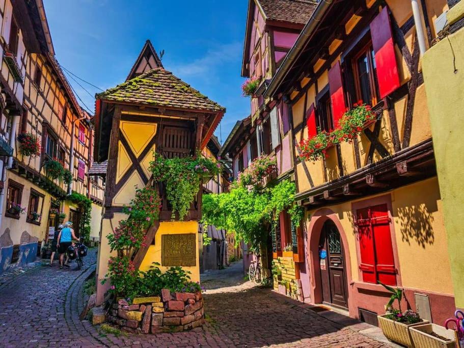 Le Cepage, Au Coeur Des Vignes. Villa Eguisheim Bagian luar foto