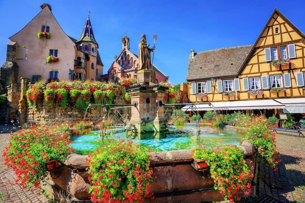 Le Cepage, Au Coeur Des Vignes. Villa Eguisheim Bagian luar foto